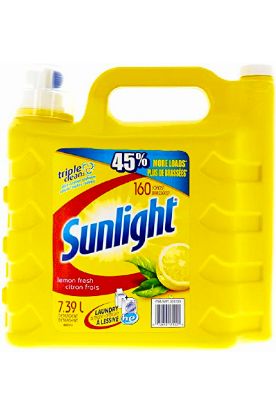 Picture of Sunlight Liquid Laundry Detergent Free & Clear 1.84 Ltr