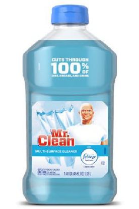 Picture of Mr Clean Liquid Disinfectant Linen And Sky 828 Ml