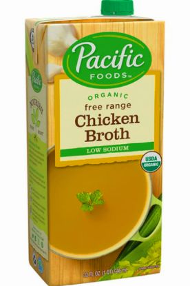 Picture of Pacific Organic Free Range Chicken Broth 32 Oz