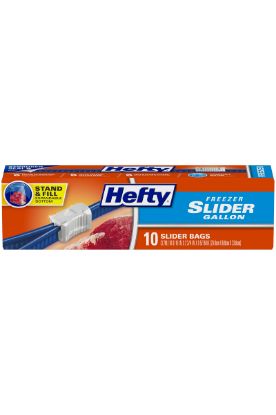 Picture of Slider Freezer Gallon Bags 10 Ct
