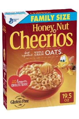 Picture of General Mills Cheerios Honeynut Large Size 18 Oz