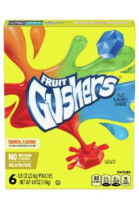 Picture of Betty Crocker Gusher Tropical Variety Pack 4 Oz