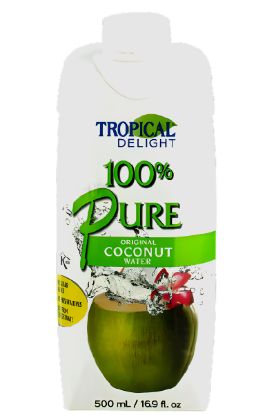 Picture of Tropical Delight 100% Original Coconut Water 16.9 Oz