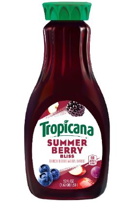 Picture of Tropicana Premium Summer Berry Juice 52 Oz