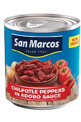 Picture of San Marcos Chipotle Peppers In Adobo Sauce 12 Oz
