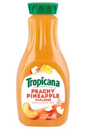 Picture of Tropicana Premium Peachy Pineapple Juice 52 Oz