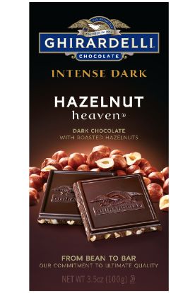 Picture of Ghirardelli Intense Dark Hazelnut Chocolate Bar 3.5 Oz