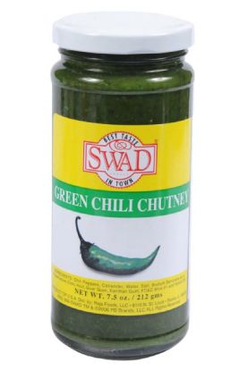 Picture of Swad Green Chilli Chutney 7.5 Oz