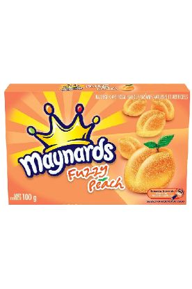 Picture of Maynards Bassetts Fuzzy Peach 100 Gm