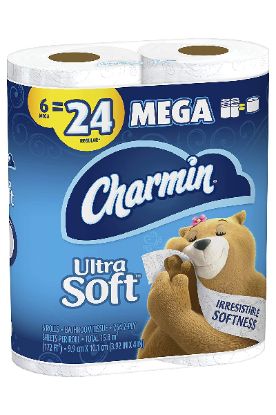 Picture of Charmin Bathroom Tissue Soft 8 Ct