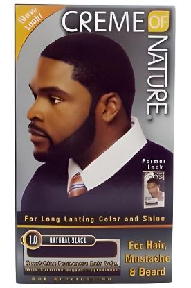 Picture of Creme Of Nature Natural Brown Color For Hair Mustache & Beard 1 Ct
