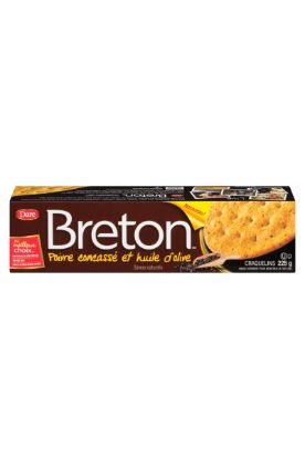 Picture of Breton Cracked Pepper Olive Oil Cracker 200 Gm