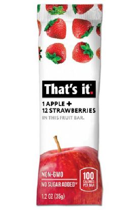 Picture of That/'s It Apple+Strawberries Fruit Bar Nsa 35 Gm