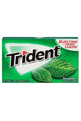 Picture of Trident Superpack Spearmint Stick Gum 14 Pc