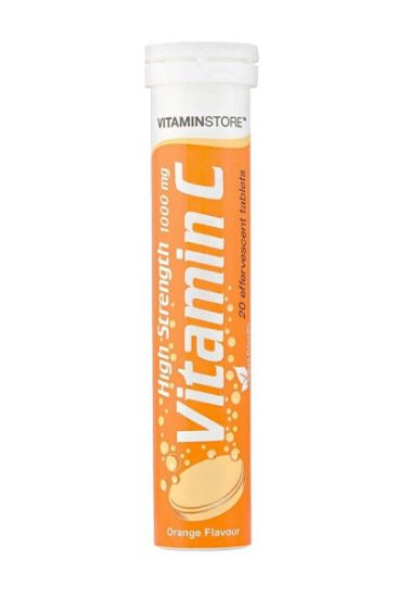 Picture of Vitamin C High Strength Effervescent Tablets 1000mg 20 Pcs