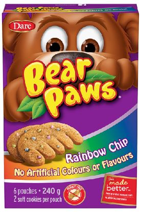 Picture of Dare Bear Paws Rainbow Chip 240 Gm