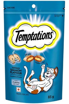 Picture of Whiskas Temptations Savoury Salmon 85 Gm