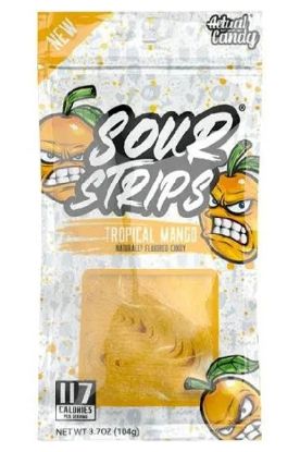 Picture of Sour Strip Tropical Mango 3.7 Oz