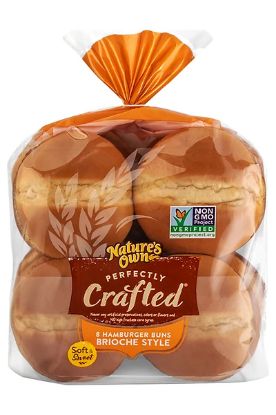 Picture of Natures Own Perfectly Crafted Thick Sliced Brioche Style Bread 22 Oz