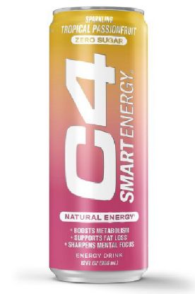 Picture of C4 Smart Energy Tropical Passionfruit 12 Oz