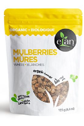 Picture of Elan Organic White Mulberries 125 Grams