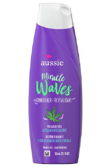 Picture of Aussie Miracle Waves Hemp Conditioner 12.1 Oz