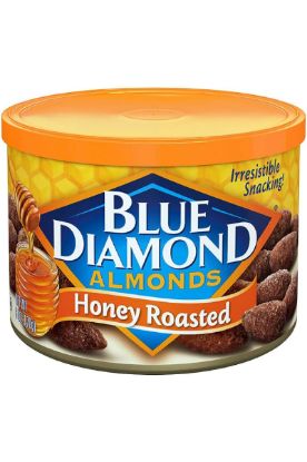 Picture of Blue Diamond Bd Almonds Honey Roast 6 Oz