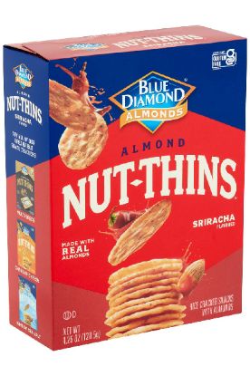 Picture of Blue Diamond Blue Diamond Sriracha Nut Thins 4.25 Oz