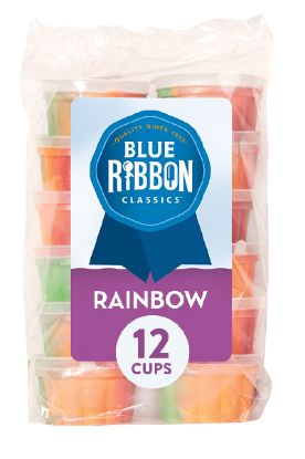 Picture of Blue Ribbon Cups Rainbow Sherbet 3 Oz