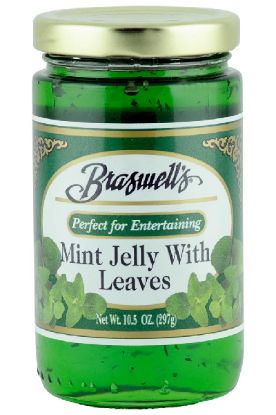 Picture of Braswells Mint Jelly With Leaves 190.5 Oz