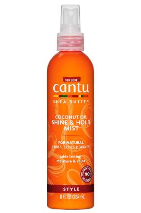Picture of Cantu Shea Butter Coconut Oil Shine And Hold Mist Style 8 Oz