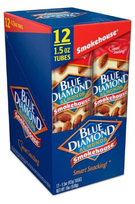 Picture of Blue Diamond Smokehouse Almonds Tubes 1.5 Oz