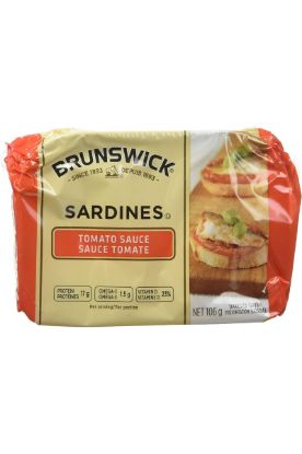 Picture of Brunswick Sardines - In Tomato Sauce 106 Grams