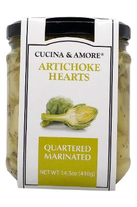 Picture of Cucina And Amore Marinated Quartered Artichokes 14.5 Oz 14.5 Oz