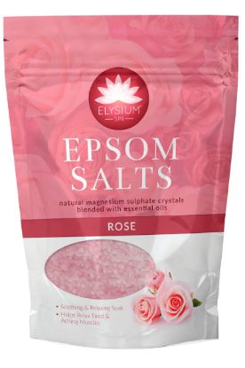 Picture of Elysium Rose Epsom Salt   450 Grams