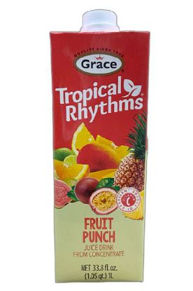 Picture of Grace Tropical Rhythms Fruit Punch Juice 1 Ltr