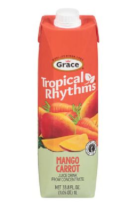 Picture of Grace Tropical Rhythms Mango Carrot Juice 1 Ltr
