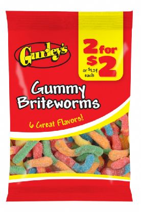 Picture of Gurleys 2 For 2 Gummy Briteworms 2.75 Oz