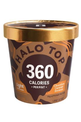 Picture of Halo Top Chocolate Caramel Brownie 16 Oz