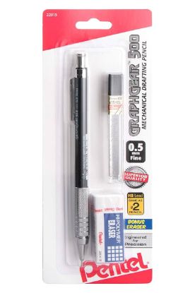 Picture of Automatic Pencil W Lead And Erasers 5mm 1 Each