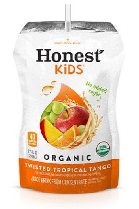 Picture of Honest Kids Twisted Tropical Tango Punch 6.75 Oz Pouch 8 Pk