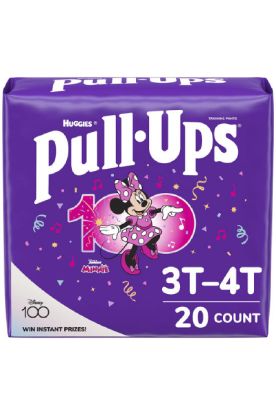Picture of Huggies Girl Pull Ups 3t-4t 20 Ct