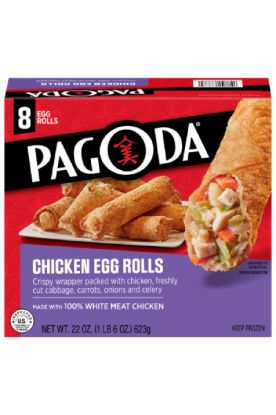 Picture of Pagoda Egg Rolls Chicken 22 Oz