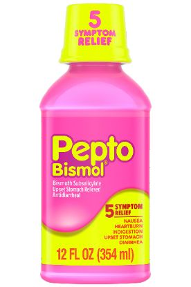 Picture of Pepto Bismol Orig Strength Stomach Relief Liquid 12 Oz