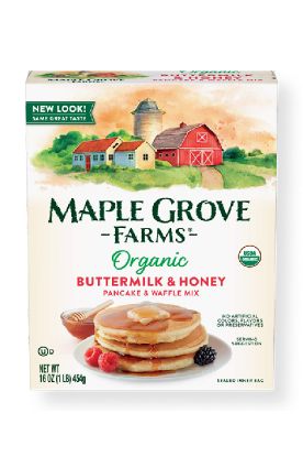 Picture of Maple Grove Farms Buttermilk Honey Pancake Mix 8 Oz