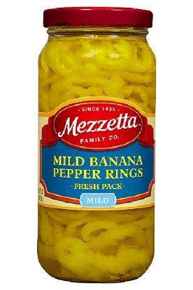 Picture of Mezzetta Banana Pepper Hot 16 Oz
