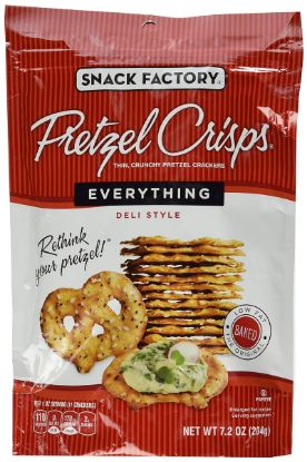 Picture of Snack Factory Pretzel Crisps Everything 7.2 Oz