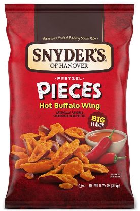 Picture of Snyder/'s Snyder/'S Pretzel Pieces Hot Buffalo Wing 11.25 Oz
