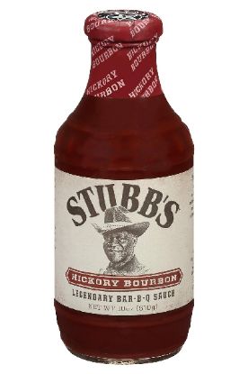 Picture of Stubb/'s Hickory Bourbon Bar B Que Sauce 18 Oz