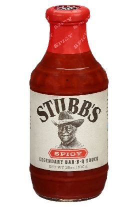 Picture of Stubb/'s Spicy Bbq Sauce 18 Oz